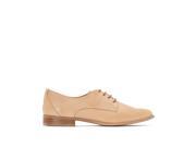 R Studio Womens Leather Brogues Beige Size 40
