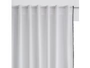 La Redoute Interieurs Pompon Lightweight Pompom Curtain White Size 350 X 140 Cm