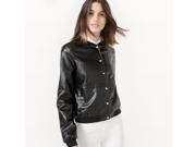 R Edition Womens Cropped Bomber Jacket Black Size Us 20 Fr 50