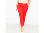 Castaluna Womens Peg Trousers Red Size Us 14 Fr 44
