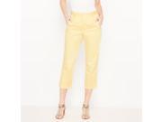 Womens Special Travel Cotton Satin Cropped Trousers