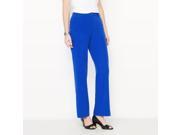 La Redoute Womens Comfortable Stretch Trousers Blue Size Us 22 Fr 52