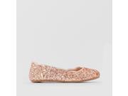Abcd r Teen Girls Sparkly Ballet Pumps Pink Size 32
