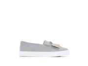 La Redoute Womens Mexican Tab Trainers Grey Size 42
