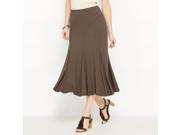 Womens Softly Draping Skirt With Elasticated Waist