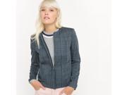 R Essentiel Womens Zip Up Checked Jacket Other Size Us 8 Fr 38