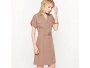 Womens Softly Draping Dress In Soft Touch Microfibre