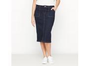 Castaluna Womens Stretch Denim Skirt Blue Size Us 14 Fr 44