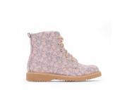 R Edition Teen Girls Floral Print Ankle Boots Grey Size 38