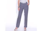 Womens Two Way Stretch Pleat Front Trousers Inside Leg 30.5 .