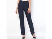 La Redoute Womens Stretch Tummy Toning Trousers Blue Size Us 16 Fr 46