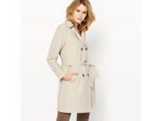 Womens Softly Draping Water Repellent Trench Coat
