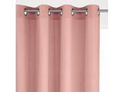 La Redoute Interieurs Odorie Linen Viscose Eyelet Curtain Pink 250 X 135 Cm