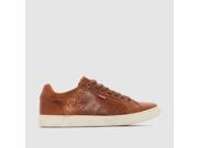 Levi s Mens Perris Low Top Trainers Brown Size 41