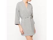 R Essentiel Womens Long Sleeved Kimono Grey Size Us 12 14 Fr 42 44