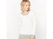 La Redoute Womens Cotton And Modal Jumper Sweater Beige Us 20 22 Fr 50 52