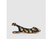 Abcd r Girls Pineapple Print Ballet Pumps Other Size 32