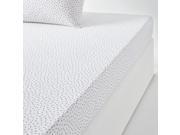 La Redoute Interieurs Cosmic Jive Fitted Sheet White Superking 180 X 200Cm