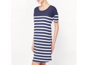 R Essentiel Womens Striped Nightshirt Blue Size Us 16 18 Fr 46 48