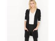 R Edition Womens Long Sleeved Cotton Cardigan Black Size M