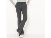 R Essentiel Womens Bootcut Trousers Inside Leg 32.5 Grey Size Us 12 Fr 42