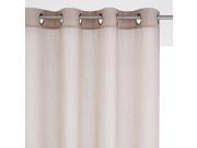 Atbir Crinkle Effect Voile Panel With Eyelet Header