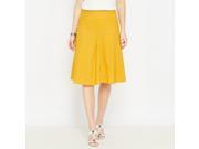 La Redoute Womens Linen Rich Skirt Yellow Size Us 18 Fr 48