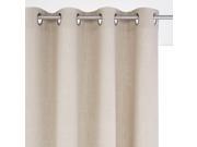 Barica Linen Curtain With Eyelet Header