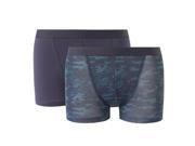 R Edition Mens Pack Of 2 Hipsters Blue Size S