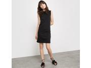 R Essentiel Womens Short Sleeveless Dress Black Size Xl