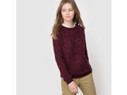 Womens Cable Knit Wool Mohair Blend Jumper Sweater