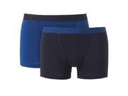 R Edition Mens Pack Of 2 Jersey Hipsters Blue Size M