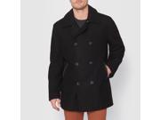 Castaluna For Men Mens Wool Mix Reefer Jacket Black Size Us 32 34 Fr 62 64