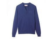 Kaporal Mens Grandad Collar Jumper Sweater Blue Size M