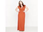 Castaluna Womens Sleeveless Jersey Maxi Dress Red Size Us 18 Fr 48