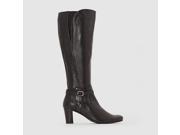 La Redoute Womens Leather Boots Black Size 37
