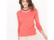 R Essentiel Womens Crew Neck Jumper Sweater Red Size S