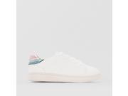 Abcd r Teen Girls Rainbow Trainers White Size 32