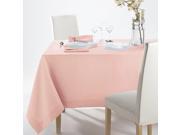 La Redoute Interieurs Border Linen Blend Tablecloth Pink Size 150 X 300