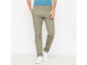 R Edition Mens Straight Chinos Green Size Us 40W Fr 50