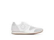 Pataugas Womens Idol Bb Leather Trainers White Size 38