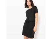 R Essentiel Womens Short Linen Dress Black Size M