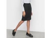 R Essentiel Womens Stretch Cotton Pencil Skirt Black Size Us 14 Fr 44