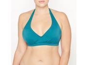 Castaluna Womens Halter Neck Bikini Top Green Size Us 38C Fr 100C