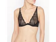 Suite Privee Womens Lace Bra Black Size Us 32A Fr 85A