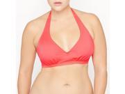 Castaluna Womens Halter Neck Bikini Top Orange Size Us 34Dd Fr 90E