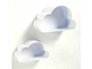 La Redoute Interieurs Set Of 2 Spacielle Cloud Wall Shelves White Size One Size