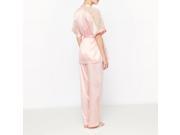 Louise Marnay Womens 3 Piece Satin Pyjama Set Pink Size Us 14 Fr 44