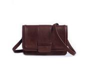 R Studio Womens Leather Shoulder Bag Brown Size One Size