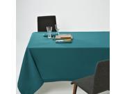 La Redoute Plain Polyester Tablecloth Blue Size 150 X 300
